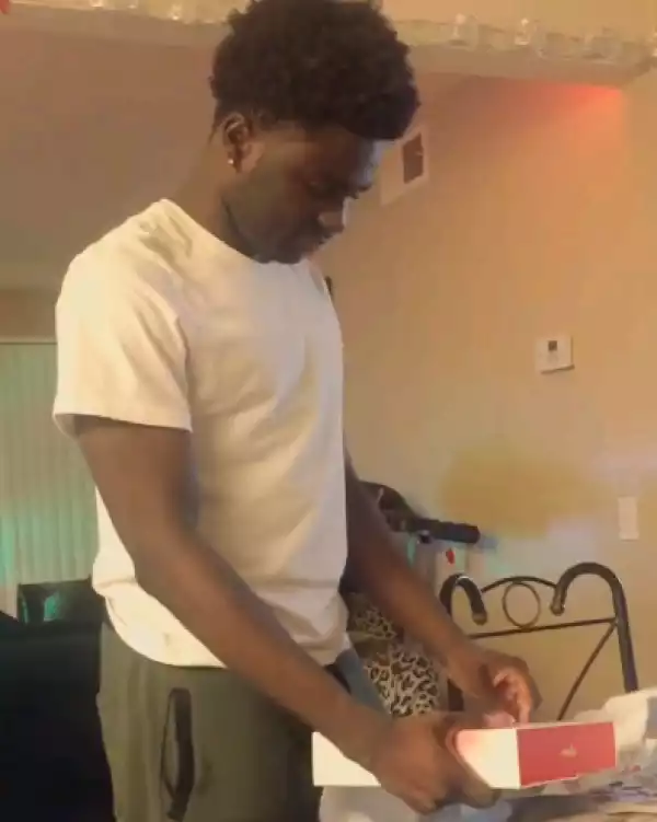 Nigerian man overly-excited as he gets his American citizenship as Christmas gift (Photo/Video)